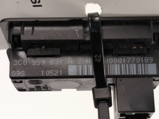 button 3C0959831A SKODA OCTAVIA IV