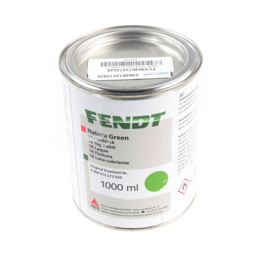 Краска зеленая 1л Fendt X904013272020 Оригинал