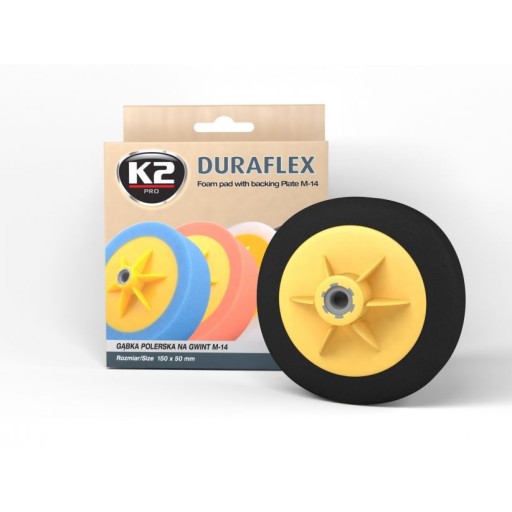K2 DURAFLEX чистяча полірувальна губка 150mm M14