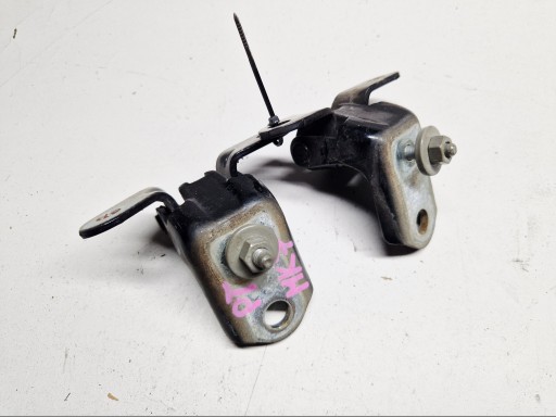 FORD FIESTA MK7 hinge hinges door right rear part black, DC KOMPLET GORA DOL