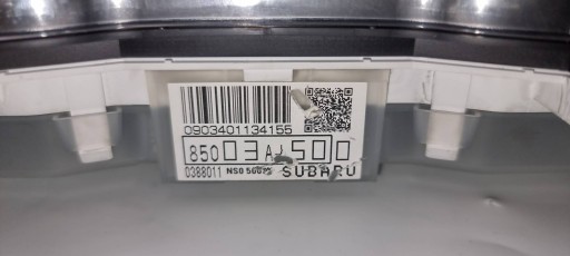 dials clock 85003AJ50 SUBARU OUTBACK