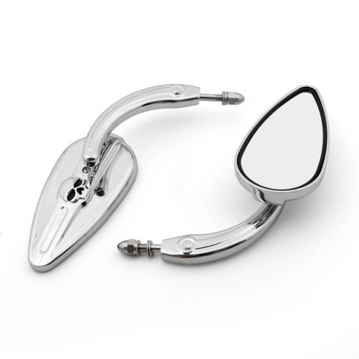 MT383SC - ЧЕРНЫЕ ЗЕРКАЛА SKULL CZACHA HARLEY HD