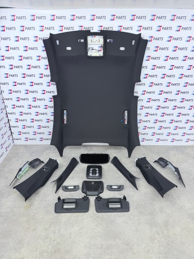 MERCEDES W118 C118 black roof upholstery AMG pillars handles KPL A1186900800