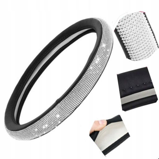 ЧЕХОЛ НА РУЛЬ С БРИЛЛИАНТАМИ