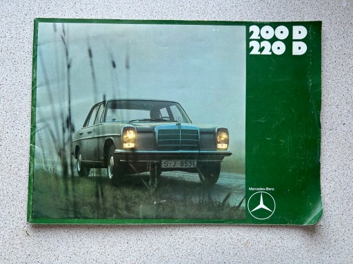 Папка для брошюр MERCEDES W115 200D 220D