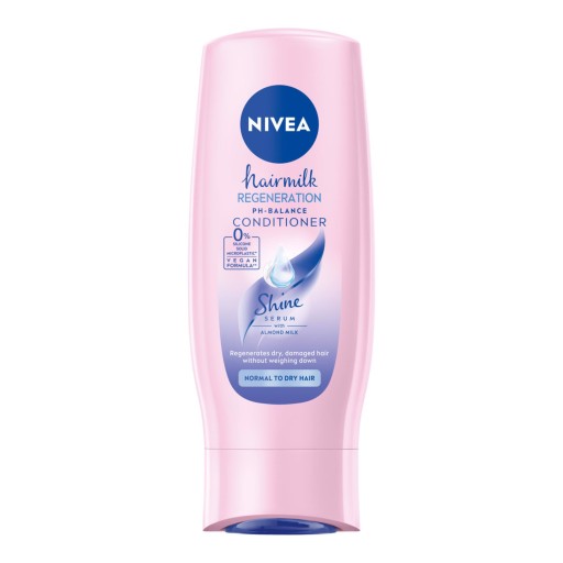 NIVEA Hairmilk Łagodna odżywka do włosów o struktu