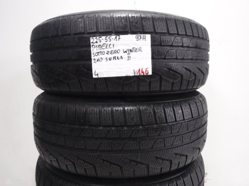 ЗИМНИЕ ШИНЫ PIRELLI SOTTOZERO 225/55/17 97H