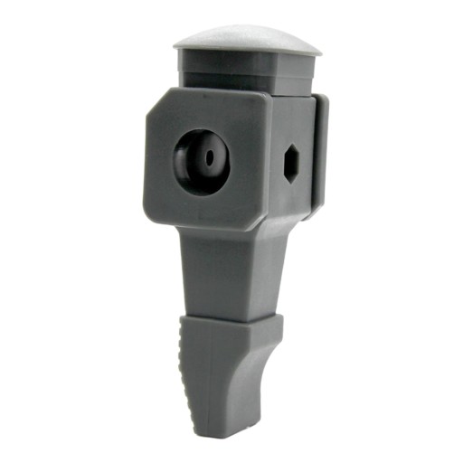 Чоловічий футбольний м'яч. Сірий