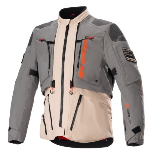 Куртка AMT-10R DRYSTAR XF, ALPINESTARS (пісочний/чорний/помаранчевий, розмір L)