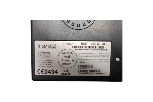 Модуль bluetooth ford mondeo iv turnier (ba7) 8m5t19c112al 2.3л бензин