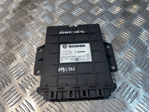 Контроллер коробки передач scania 1754709