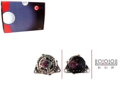 CAS/CAL10203AS/ZAPS - Генератор casco 96fb10300de 96fb10300aa 96fb10300 + помощник при столкновении #34