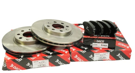 602348 - ДИСКИ + КОЛОДКИ ПЕРЕДНИЕ PUNTO ADAM CORSA D E