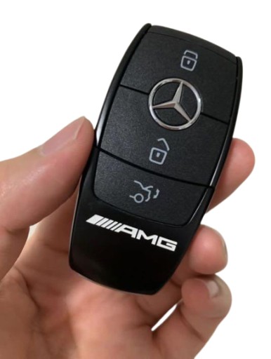 MERCEDES AMG КРИШКА БРЕЛОК ФЛІП ЛОГОТИП