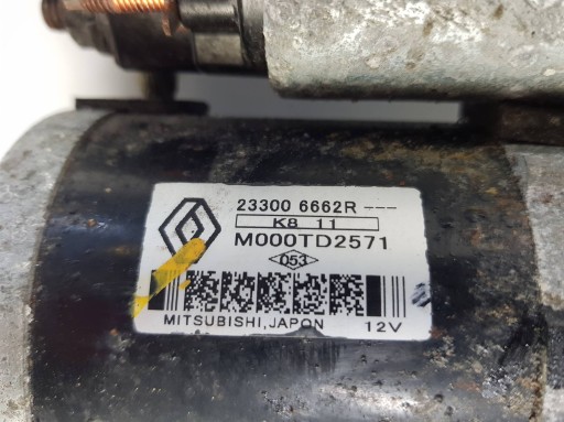 startér 233006662R 1.3 TCE RENAULT MEGANE IV