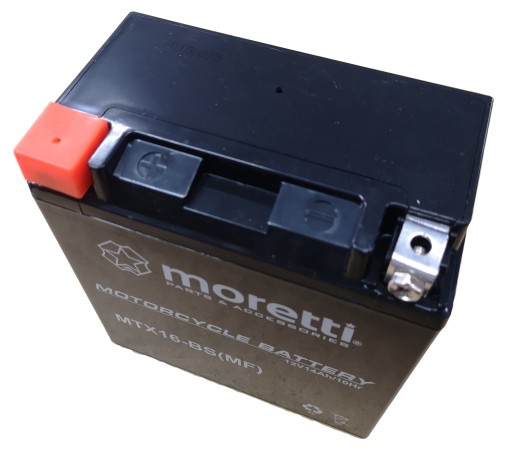 Акумуляторна батарея MORETTI MTX16-BS 14 Ah YTX16-BS