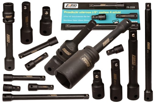 Удлинители ударный удлинитель 1/2-4 шт Farys