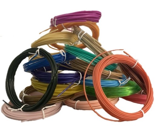 НАБІР З 20 НИТОК ДЛЯ 3D РУЧОК РІЗНИХ КОЛЬОРІВ