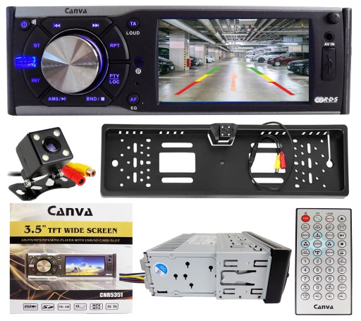 5351 - АВТОМОБІЛЬНА РАДІО КАМЕРА VW GOLF 3 1991-2003