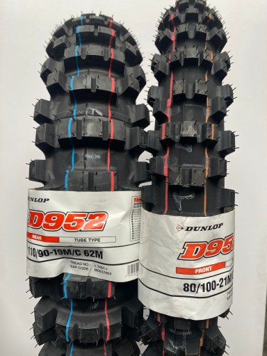 Шини Dunlop D952 110/90/19 80/100/21 CROSS ENDURO