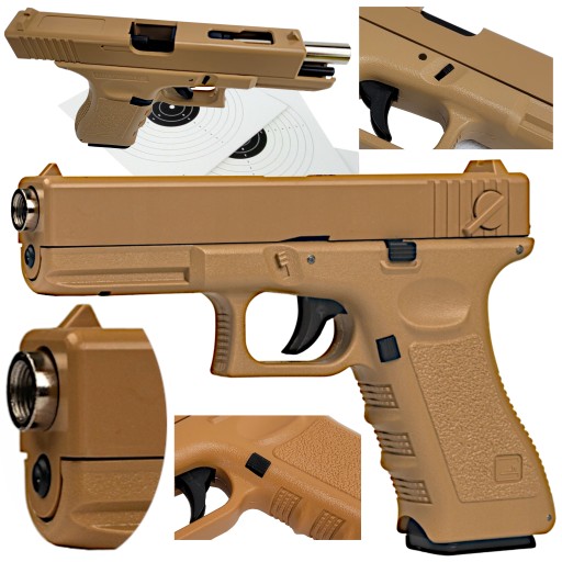 GLOCK 17 РЕПЛІКА ПІСТОЛЕТА ASG METAL BB