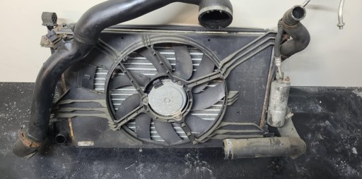 Komplet radiatore z wentylatorem SAAB 9-3 II 93 2.0T 2.0t b207