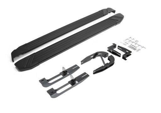 Підніжки Hyundai Santa Fe 2006-12, окантовка TUV