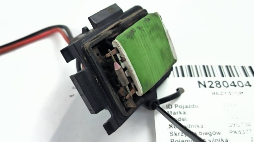 resistor, rheostat, regulator RENAULT TRAFIC II