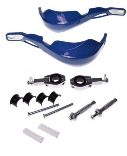 W45525T - Handbary enduro cross синий alu LEOSHI