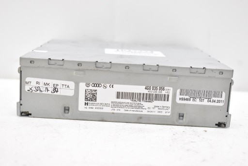 control unit module MMI 4G0035056 AUDI A4 B8 07-11