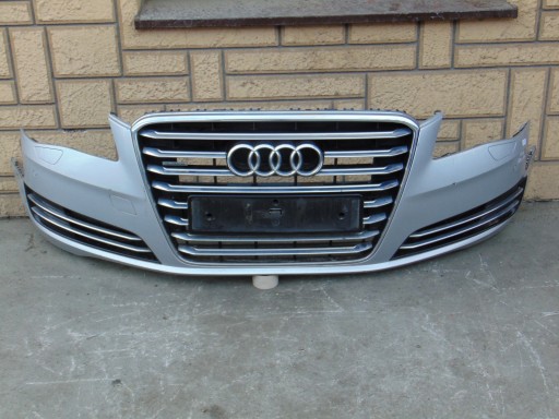 bumper front front AUDI A8 D4 10- LX7W