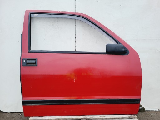 Tür vorne rechts rechts vorne FIAT CINQUECENTO rote