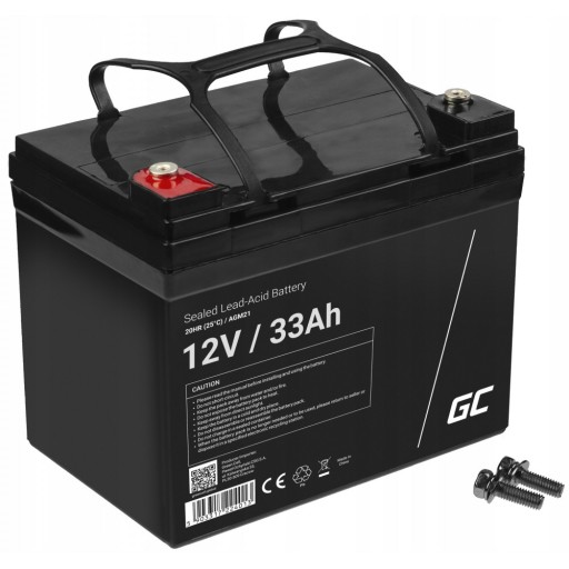 AGM21 - Акумуляторна батарея AGM 12V 33AH