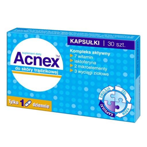 Acnex , kapsule, 30 ks