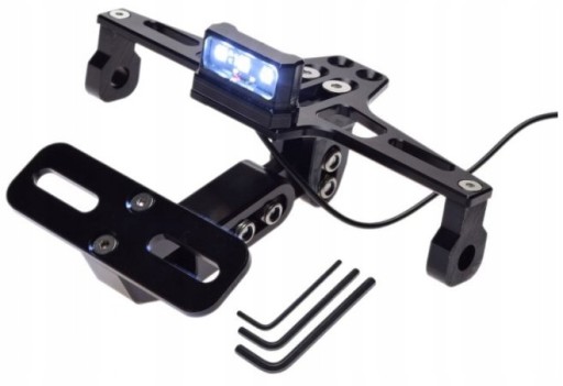 MSP3649.18626 - ЧЕРНЫЙ ДЕРЖАТЕЛЬ ПЛАТЫ С ЧПУ СВЕТОДИОДНАЯ ПОДСВЕТКА