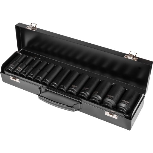 НАБІР УДАРНИХ ГОЛОВОК. ДОВЖИНА 1/2' 10-30 ММ 13 ЕЛЕМЕНТ. C4027