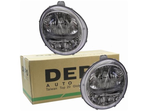 222-1120R-LD-E - ЛАМПИ ФАРИ DAEWOO MATIZ M100 M150 98-