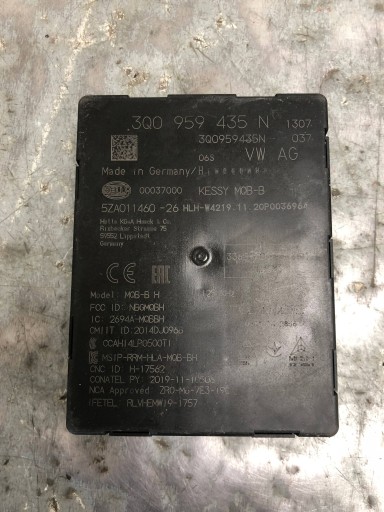 Module Unité de contrôle KESSY KEYLESS VW SKODA AUDI 3Q0959435N