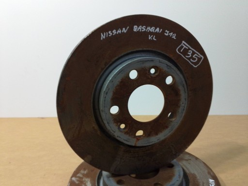 NISSAN QASHQAI J12 2021- discs brake disc 1.3 292 MM 26 MM (T35)
