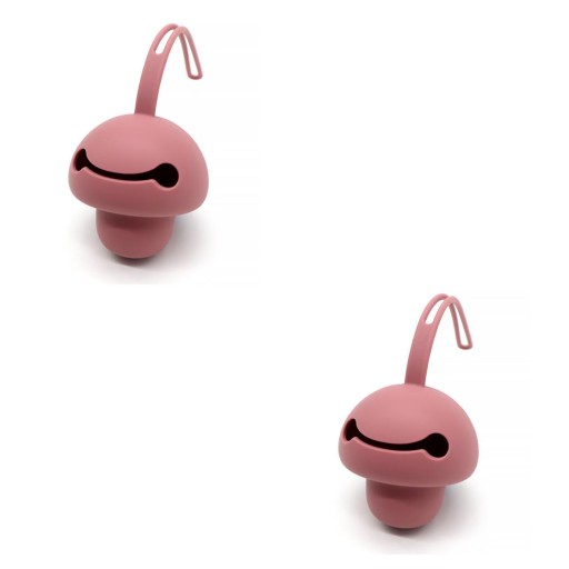 Червоний контейнер для пустушки