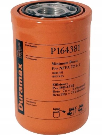 DONALDSON p164381 гідравлічний фільтр
