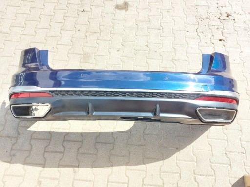 Audi A4 B9 8W LIFT Kombi 8W9 bumper rear part rear blue LX5H S-LINE