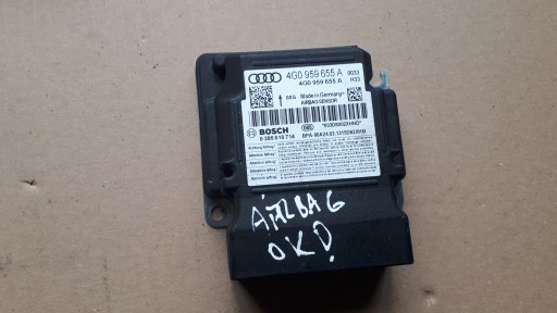A6 C7 4G module SENSOR airbag 4G0959655A A7 4G