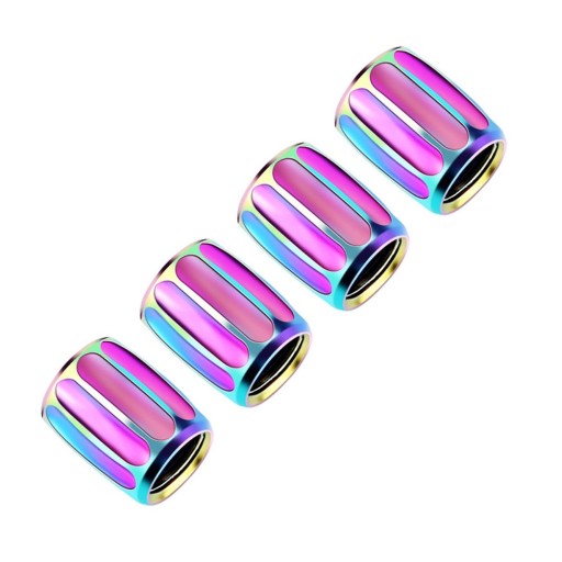 4pcs колеса крышки автомобиля шины стволовых клапан Cap Anti-Theft