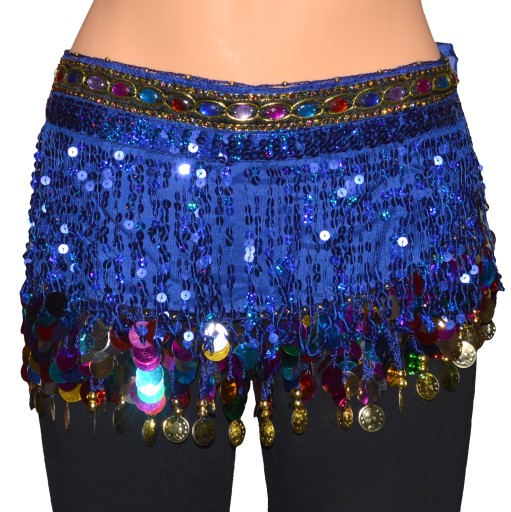 Танцювальний шарф Orientalhaus розмір один синій