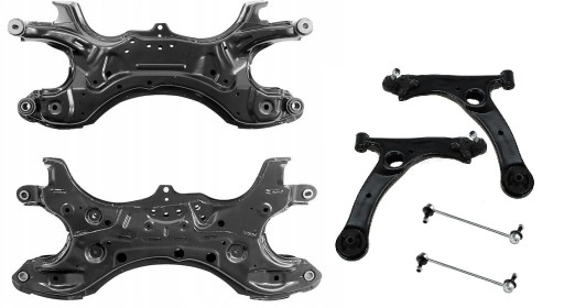 ST.RZ.TY.T25, ST.RZ.TY.T25 - Рама сани поперечні важелі роз'єми toyota avensis t25 03-