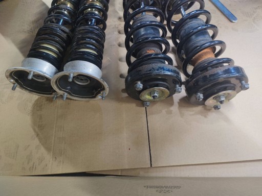 BMW 5 E39 GWINTOWANE sususpension shock absorbers + springs KOMPLET sedan