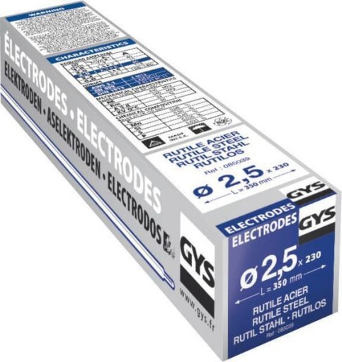 Електра. рутил.2, 5x350mm (230x)