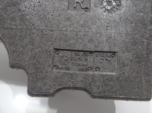 console polystirene covers gearboxes seat right BMW I3 7290036