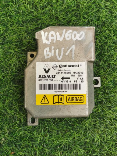 RENAULT KANGOO CITAN W415 control unit airbag module 2841448502 8201229153